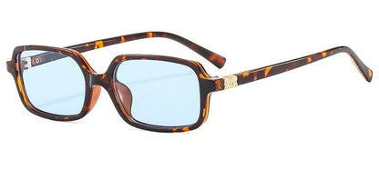Luxury Vintage Rectangle Sunglasses