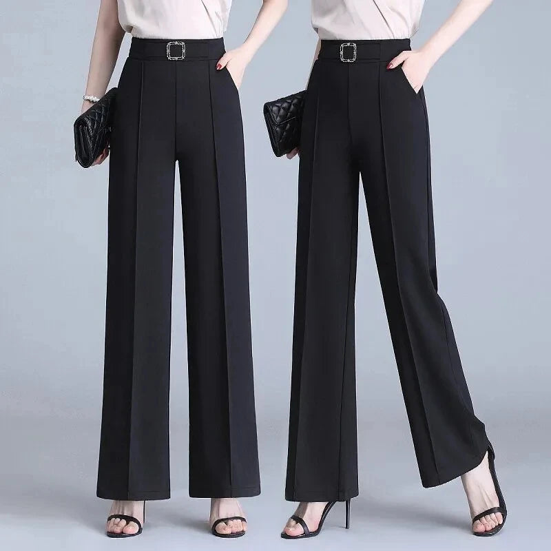 High Waist Wide-Leg Pants