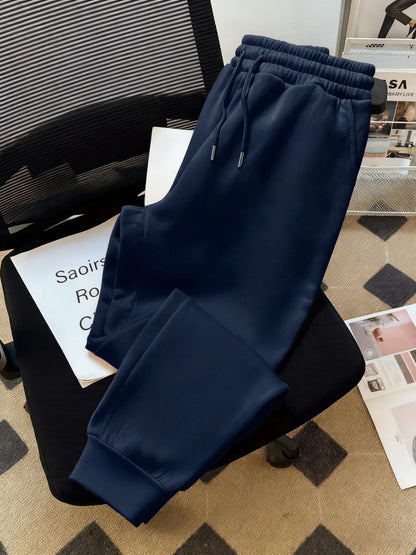 Solid fleece sweatpants