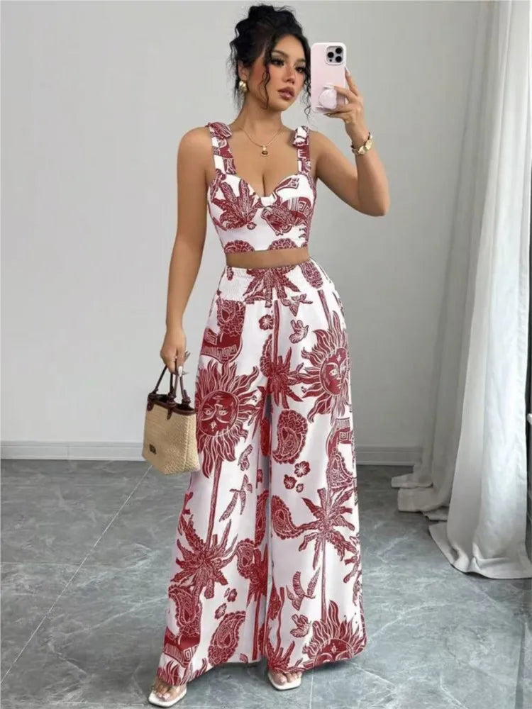 Strapback Two-Piece Set