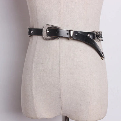 Hip Hop Metal Belt