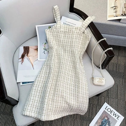 Plaid Dress Set