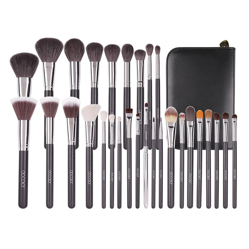 Docolor Professional Makeup Brush Set 10–30 Pcs