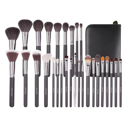 Docolor Professional Makeup Brush Set 10–30 Pcs