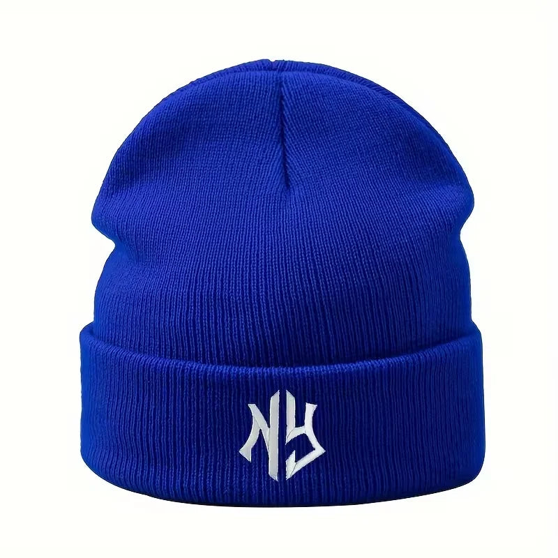 Embroidered Unisex Knit Beanie