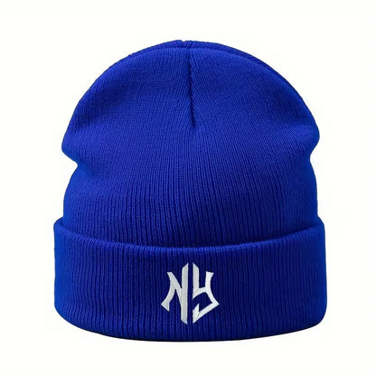 Embroidered Unisex Knit Beanie