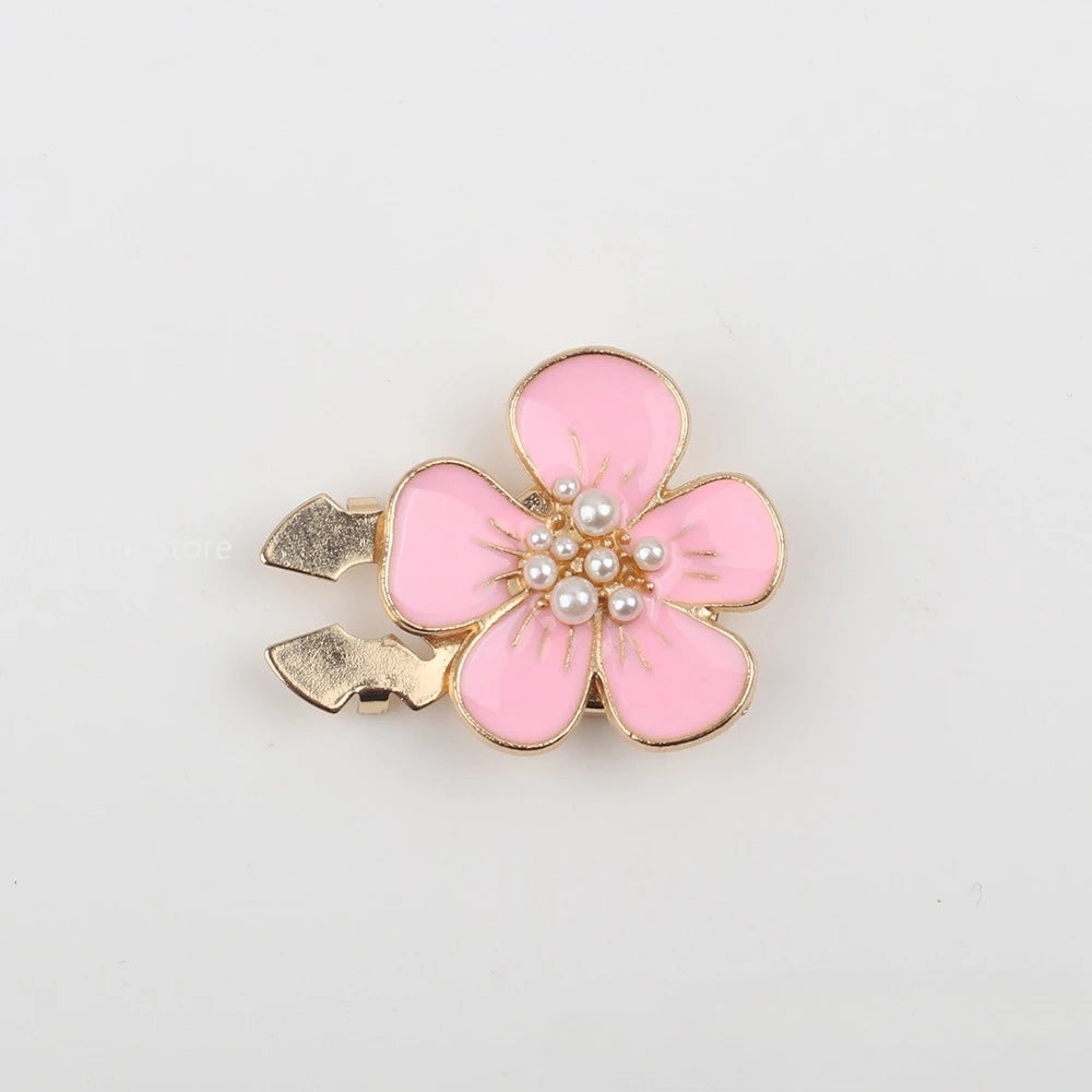 Pearl Camellia Cufflink