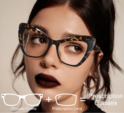 Cat Eye Progressive Reading Glasses