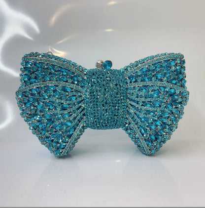Rhinestone Evening Clutch Purse