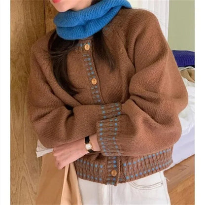 Elegant Knit Button Cardigan