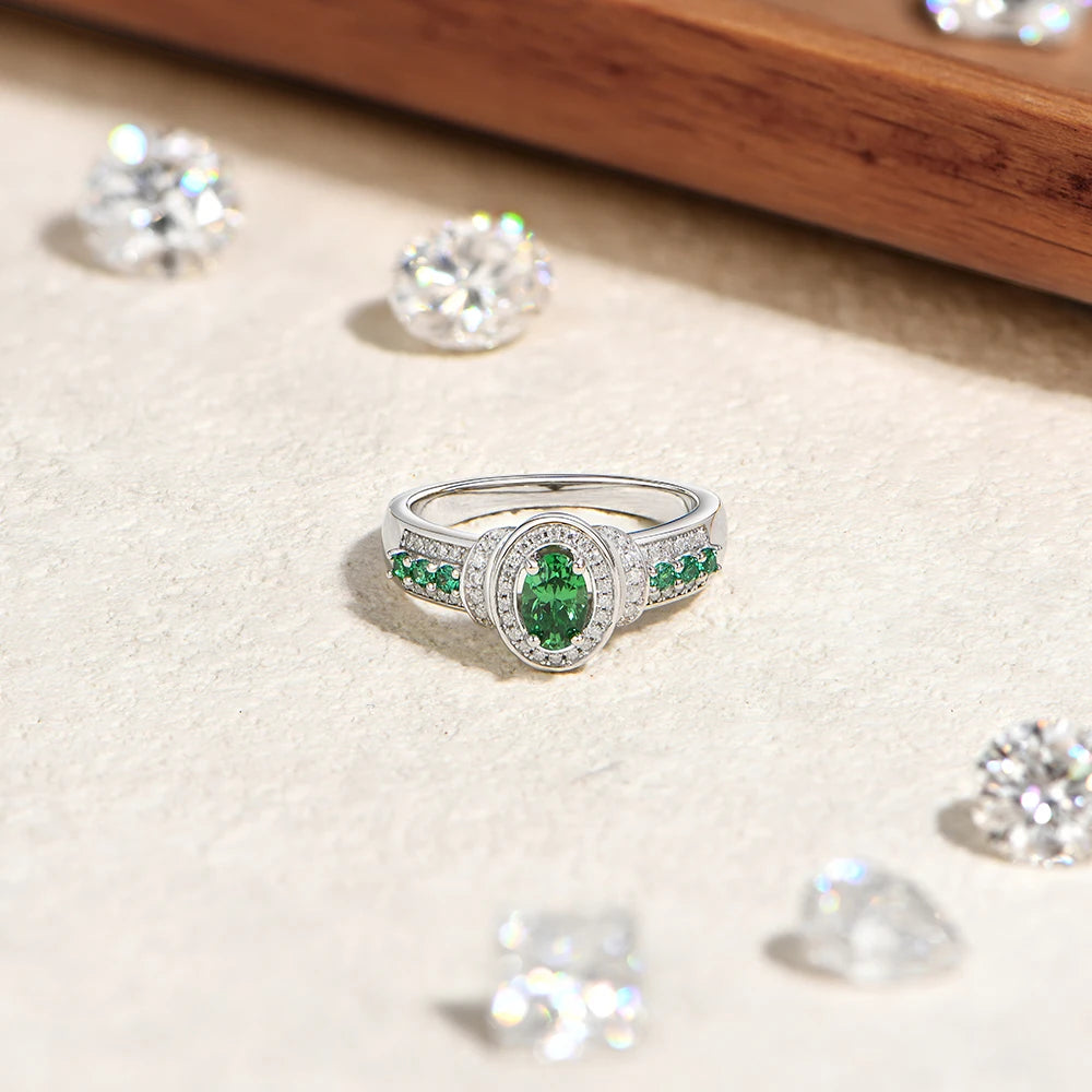 Zambian Emerald Ring