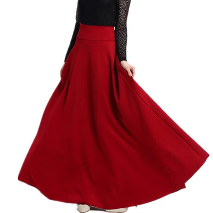 High Waist Party Maxi Skirt