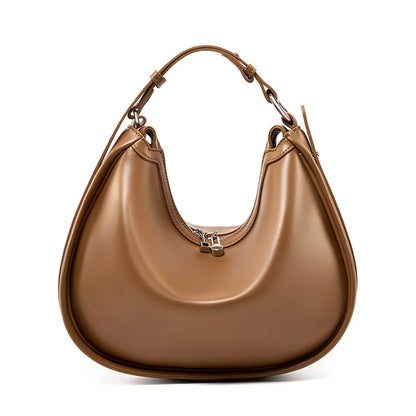 Half Moon Leather Bag