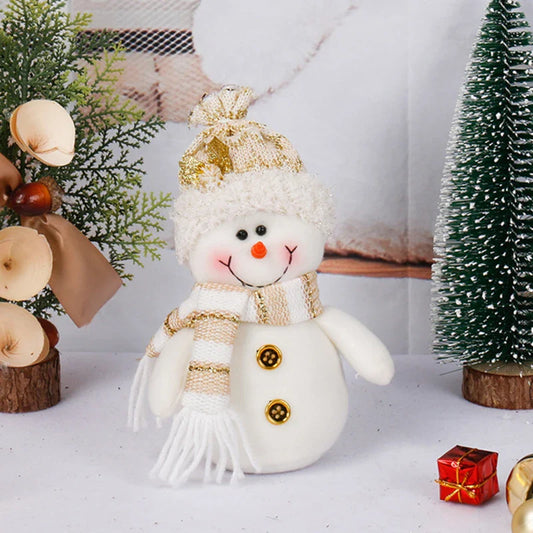 Snowman Holiday Doll Decor