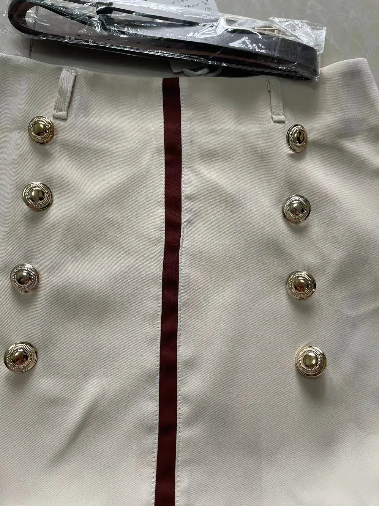 High Waist A-Line Skirt
