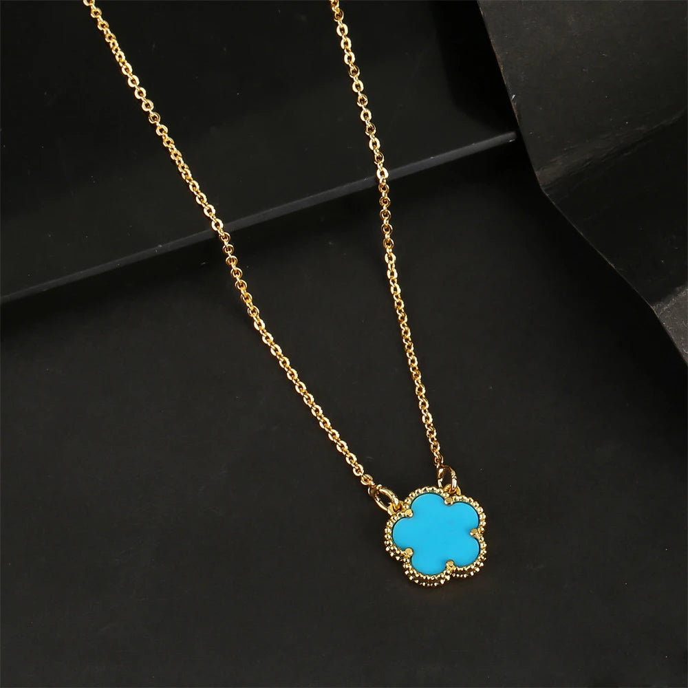 Five Leaf Flower Bracelet