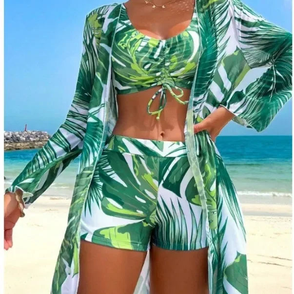Maple Leaf Bikini Set