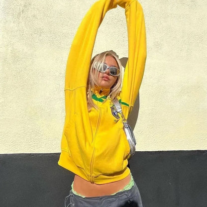 Brazil Flag Jacket