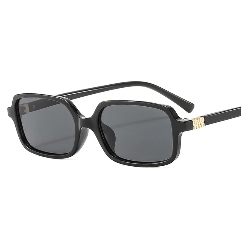 Luxury Vintage Rectangle Sunglasses
