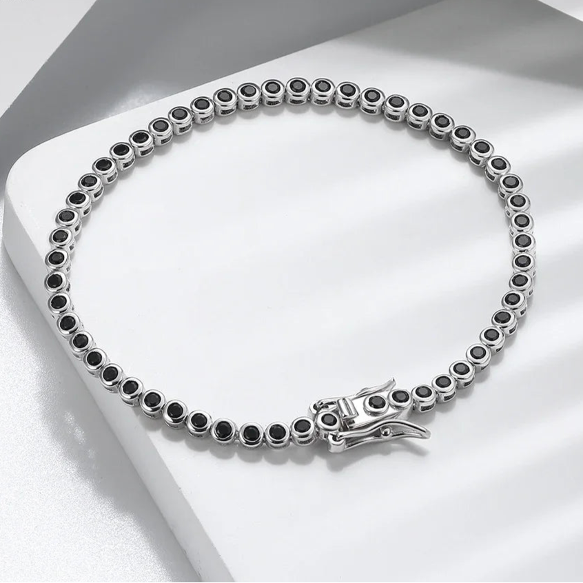 Sterling Silver Tennis Bracelet