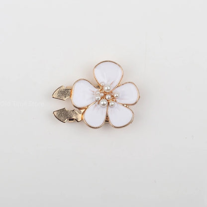 Pearl Camellia Cufflink