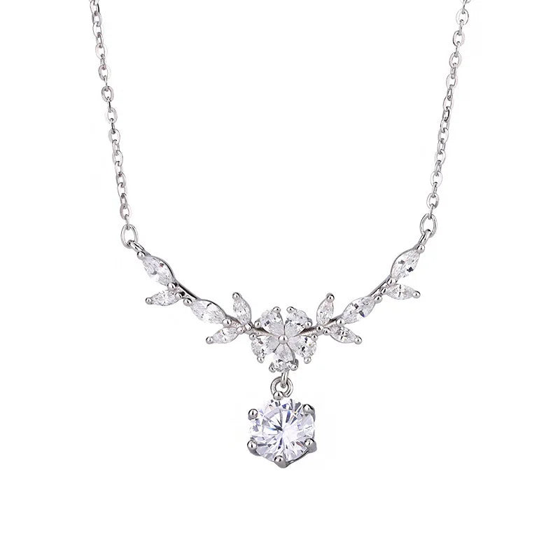 Halaile D Color Moissanite Necklace