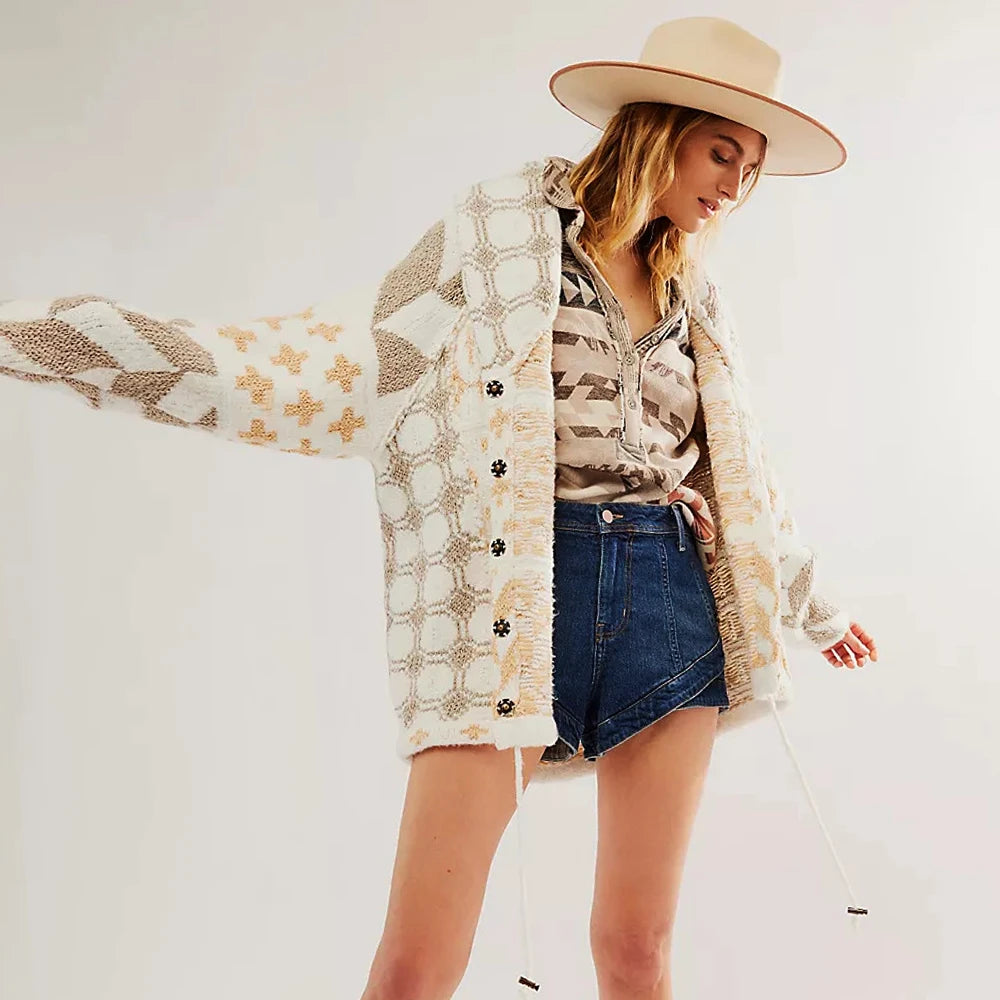 Ethnic Embroidery Sweater