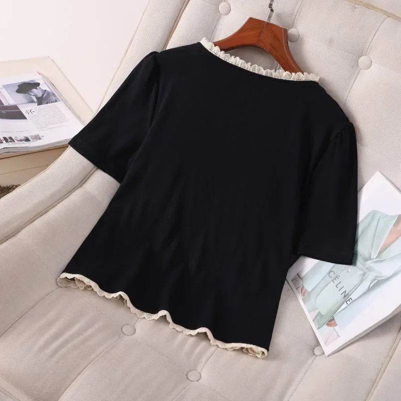 Plus-Size Button Shirt