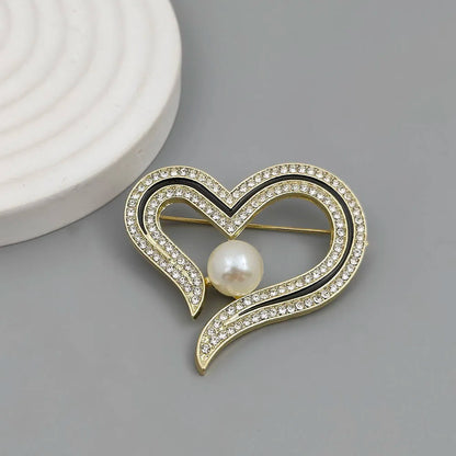 Pearl Love Brooch