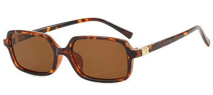 Luxury Vintage Rectangle Sunglasses