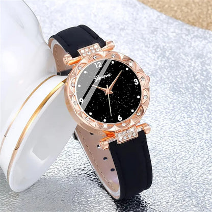 Women’s Luxury Rhinestone Watch Set