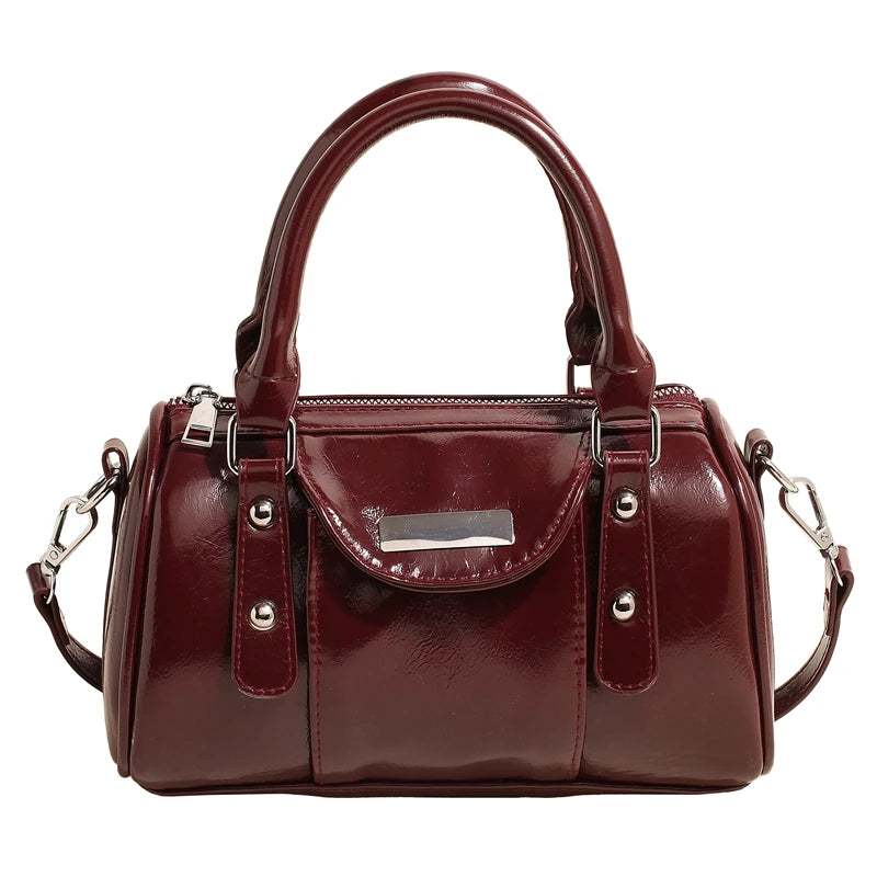 Burgundy Mini Handbag