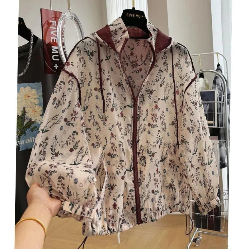 Hooded Patchwork Jacket