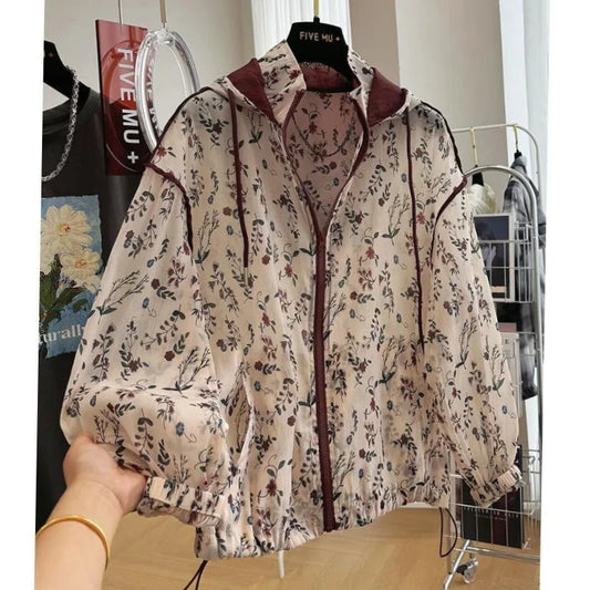Hooded Patchwork Jacket