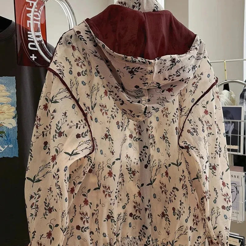 Hooded Patchwork Jacket