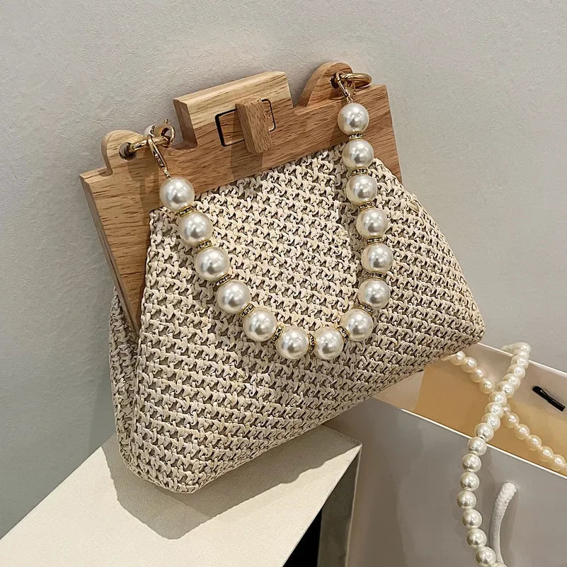 Weave Straw Summer Shoulder Bag