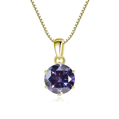 Moissanite Pendant Necklace