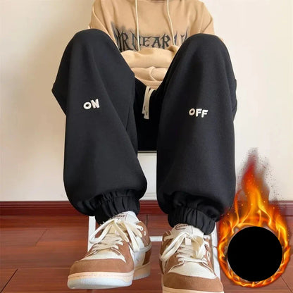 Fleece lined sweatpants