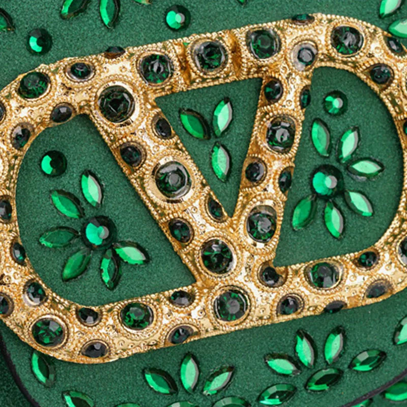 VM FASHION KISS Diamond-Embellished Women’s Handbag