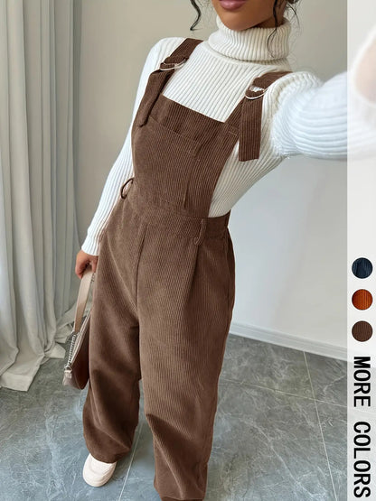 Corduroy Wide Pants