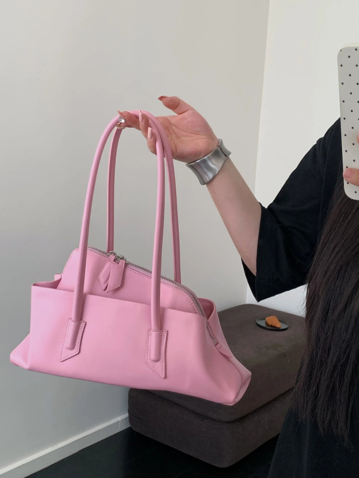 Retro Crocodile Pattern Tote Bag