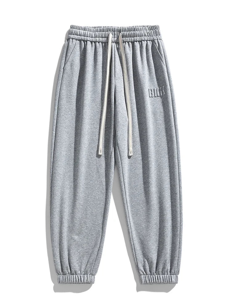 Baggy cotton joggers