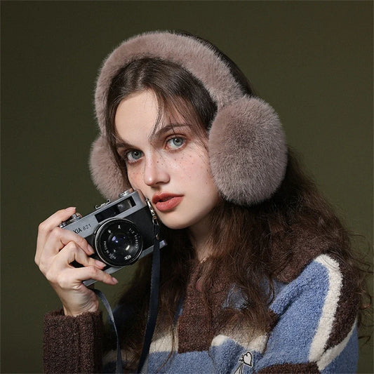 Women Winter Fluffy Ear Muffs