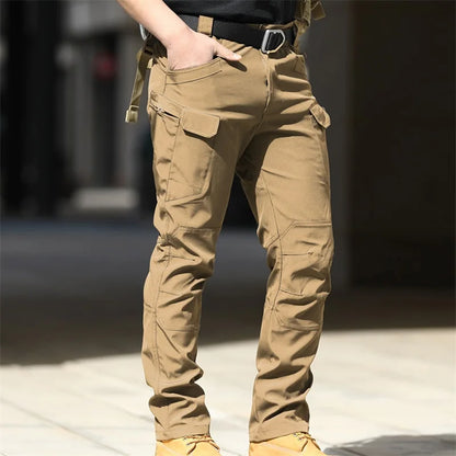 Solid cargo pants