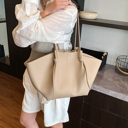 PU Leather 2-in-1 Shoulder Tote