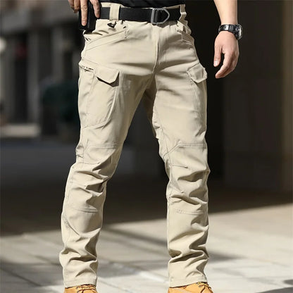 Solid cargo pants