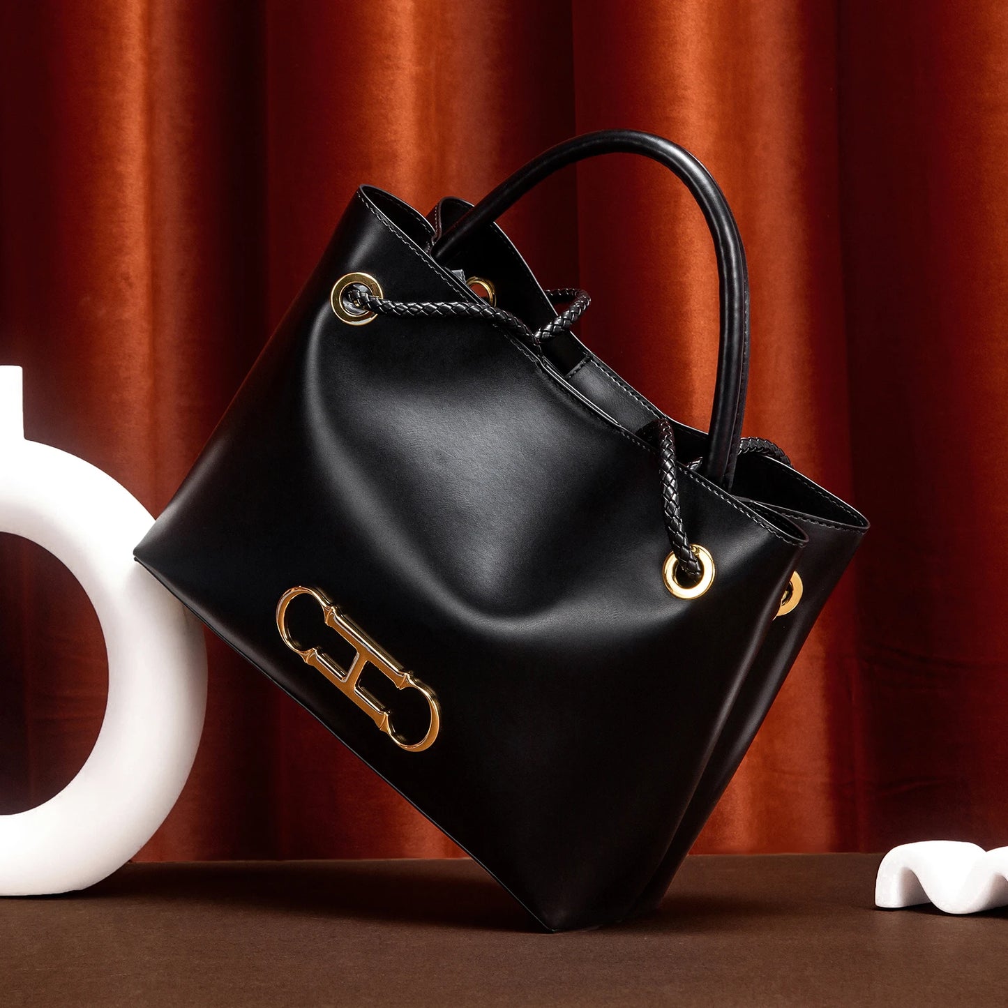 Minimalist Black Tote