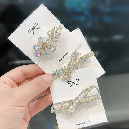 Pearl Hair Clips Set