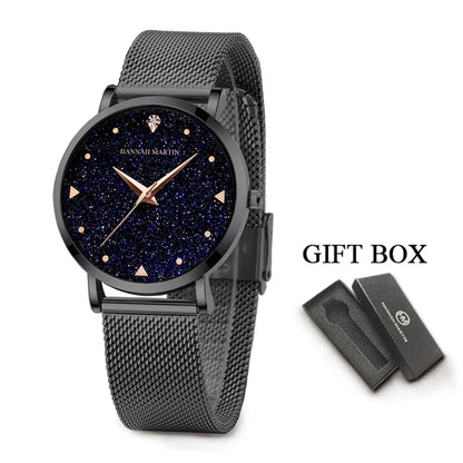 Rose Gold Rhinestone Women’s Watch