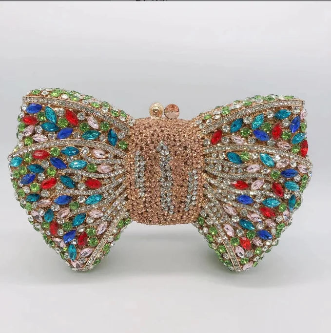 Rhinestone Evening Clutch Purse